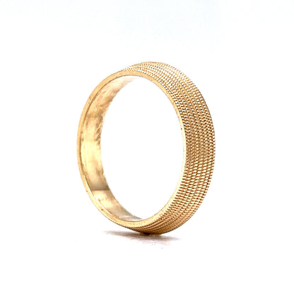 Milgrain Detailed Stacking Band in 14k Yellow Gold