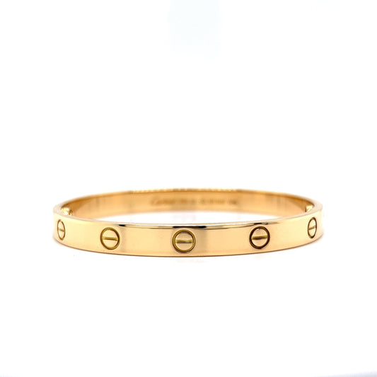 Cartier Love Bracelet in 18k Yellow Gold