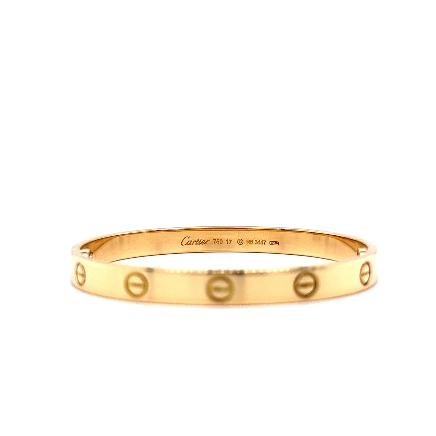 Cartier Love Bracelet in 18k Yellow Gold