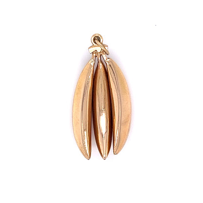 Banana Pendant in 14k Rose Gold