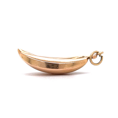 Banana Pendant in 14k Rose Gold