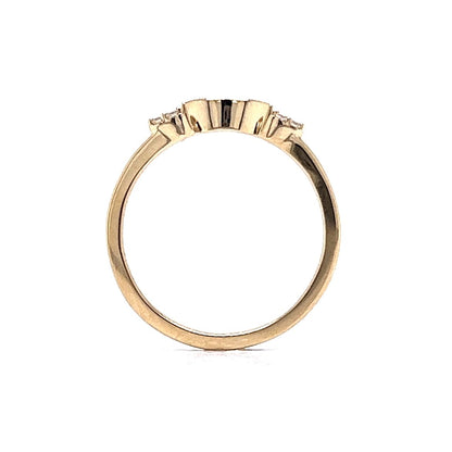 .31 Tiara Diamond Wedding Band in 14k Yellow Gold