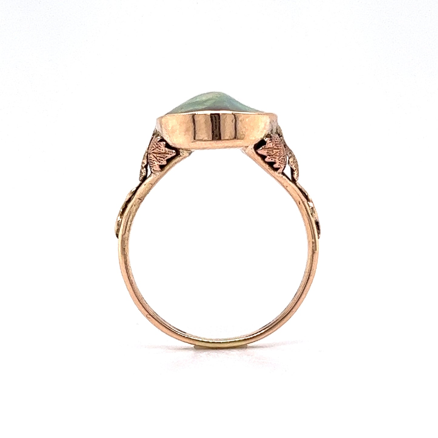 Pearl Cocktail Ring in 10k Yellow Gold