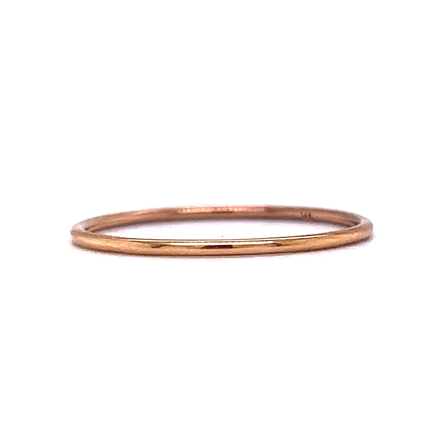 Ultra Thin Wedding Band in 14k Rose Gold