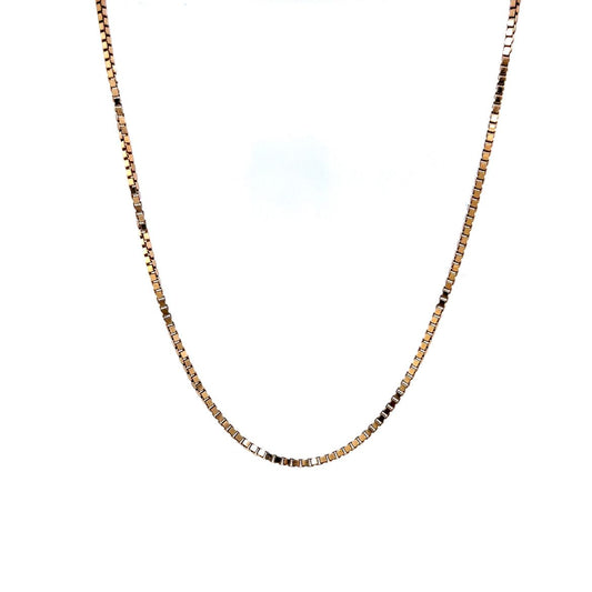 17" Chain Necklace in 14k Yellow Gold