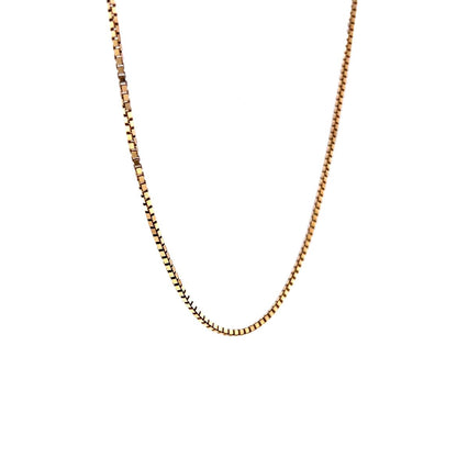 17" Chain Necklace in 14k Yellow Gold