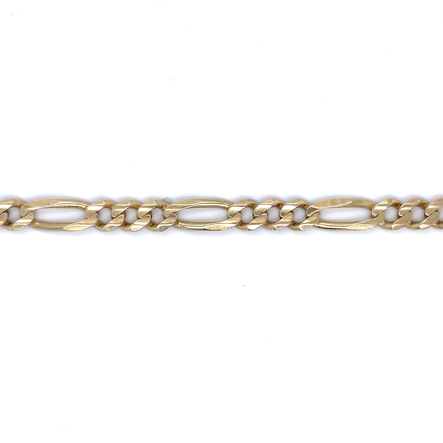 Men's Figaro Link Chain in 14k Yellow Gold