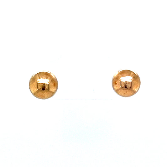 Stylish Stud Earrings in 14k Yellow Gold  in Yellow Gold