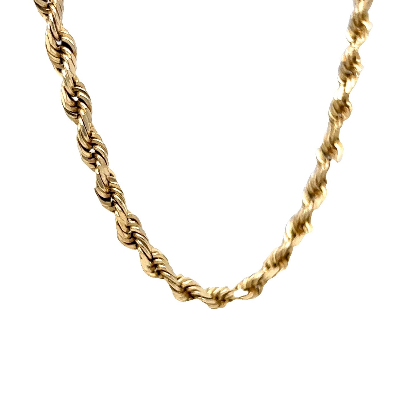 24 Inch Chain Necklace in 10k Yellow Gold