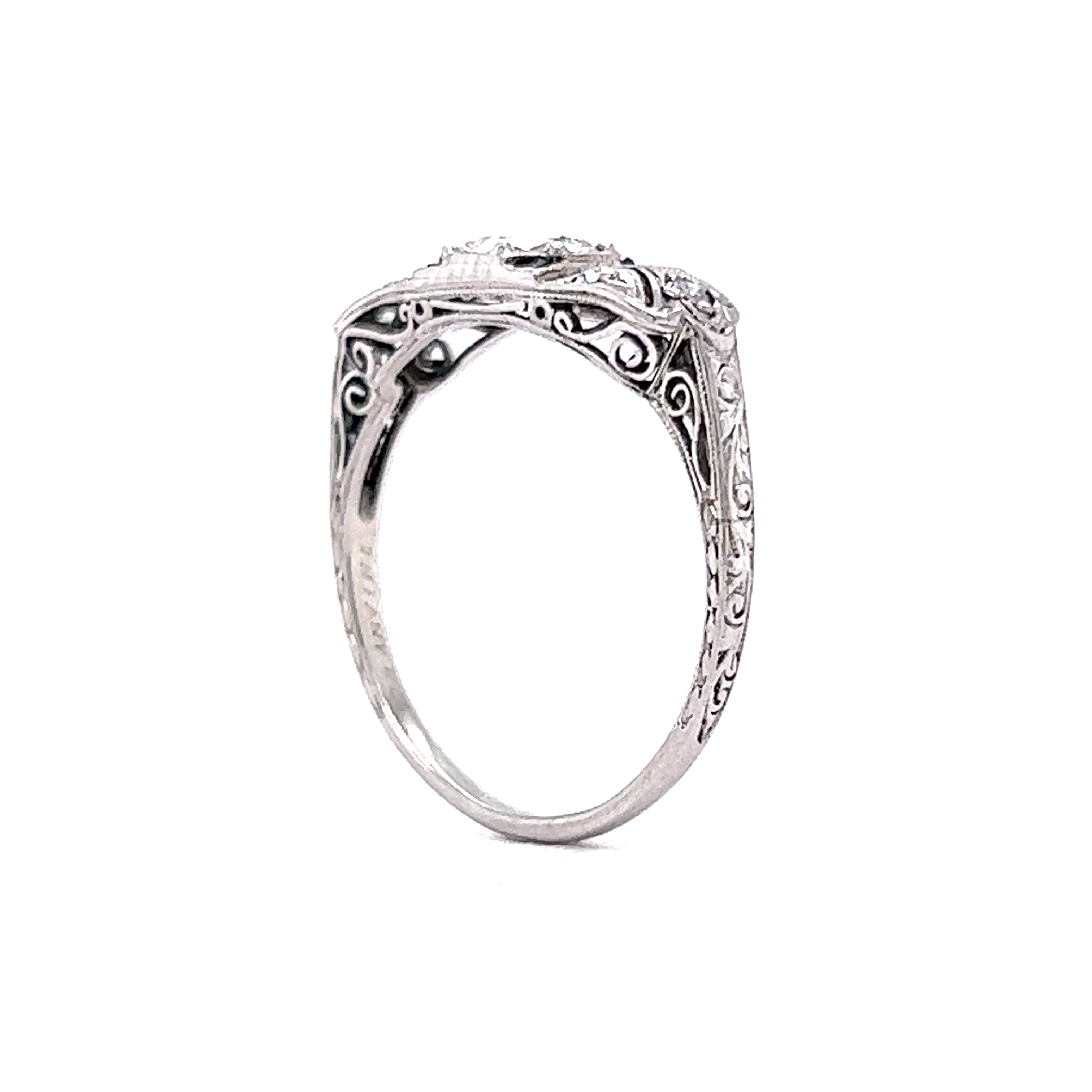 Tiffany&co vintage H link ring - アクセサリー