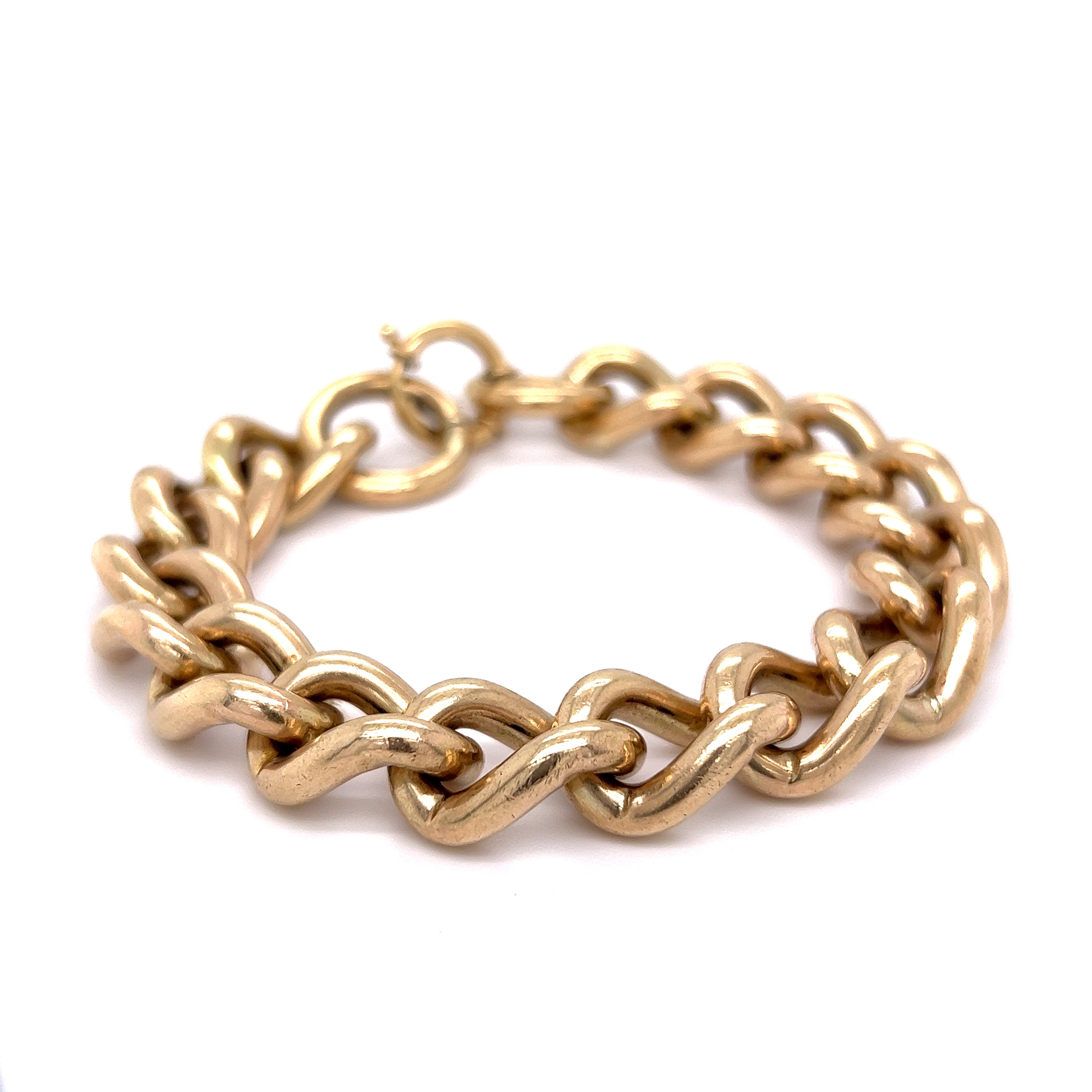 Vintage Stainless Steel Cuban Chain Twist Pattern Gold Silver Bracelet -  China Bracelet and Jewelry price | Made-in-China.com