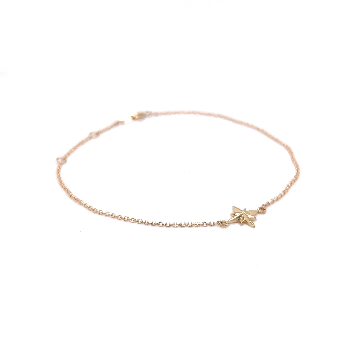 Simple Celestial Bracelet in 14k Yellow Gold