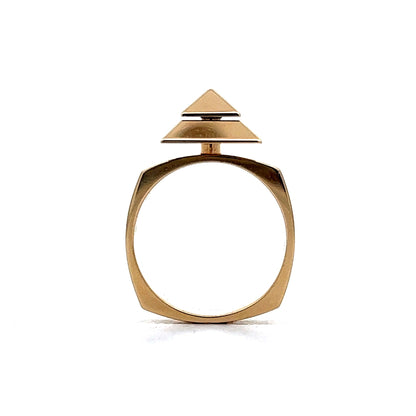 .22 Spinning Diamond Cocktail Ring in 14k Yellow Gold
