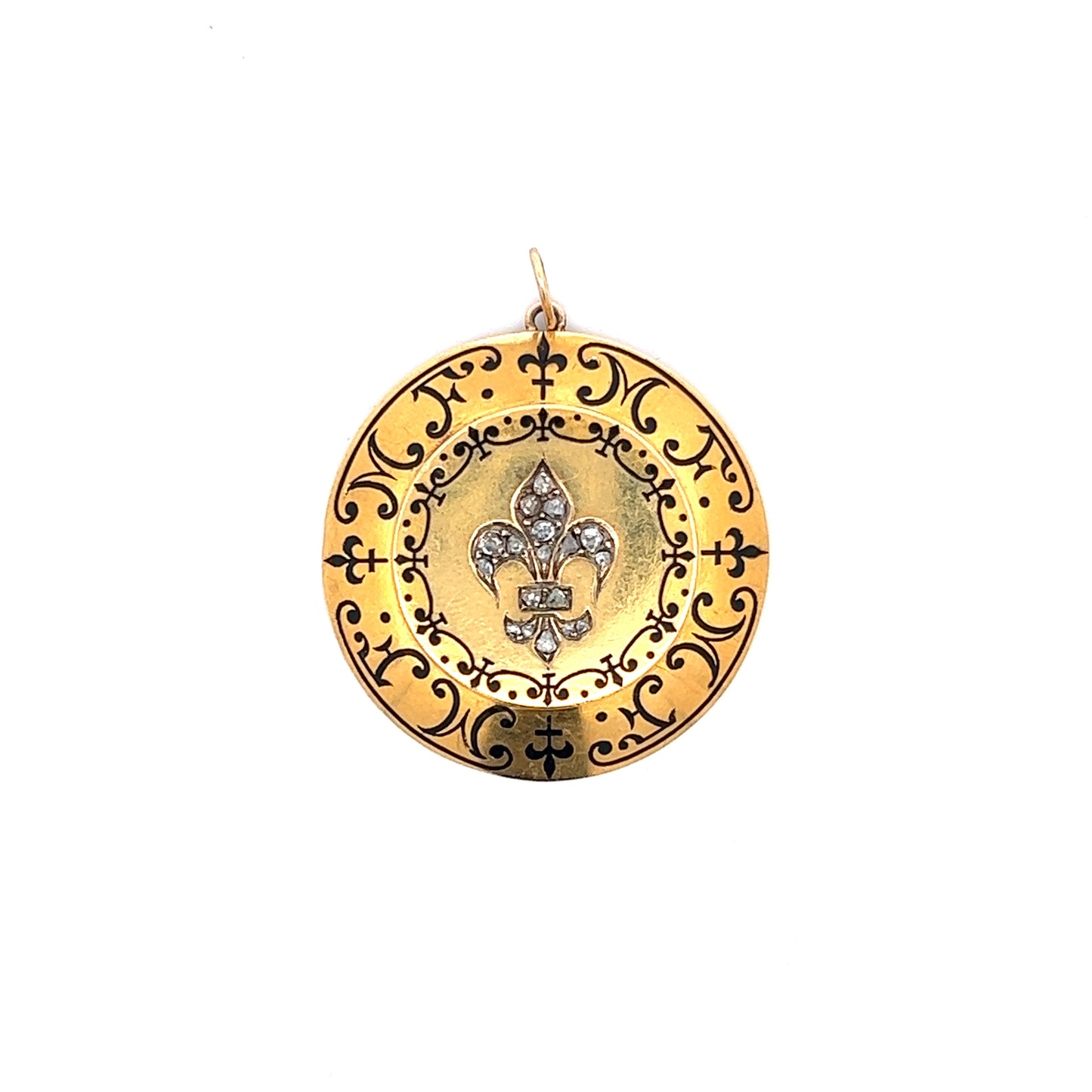 .36 Antique Victorian Pendant in 18k Yellow Gold