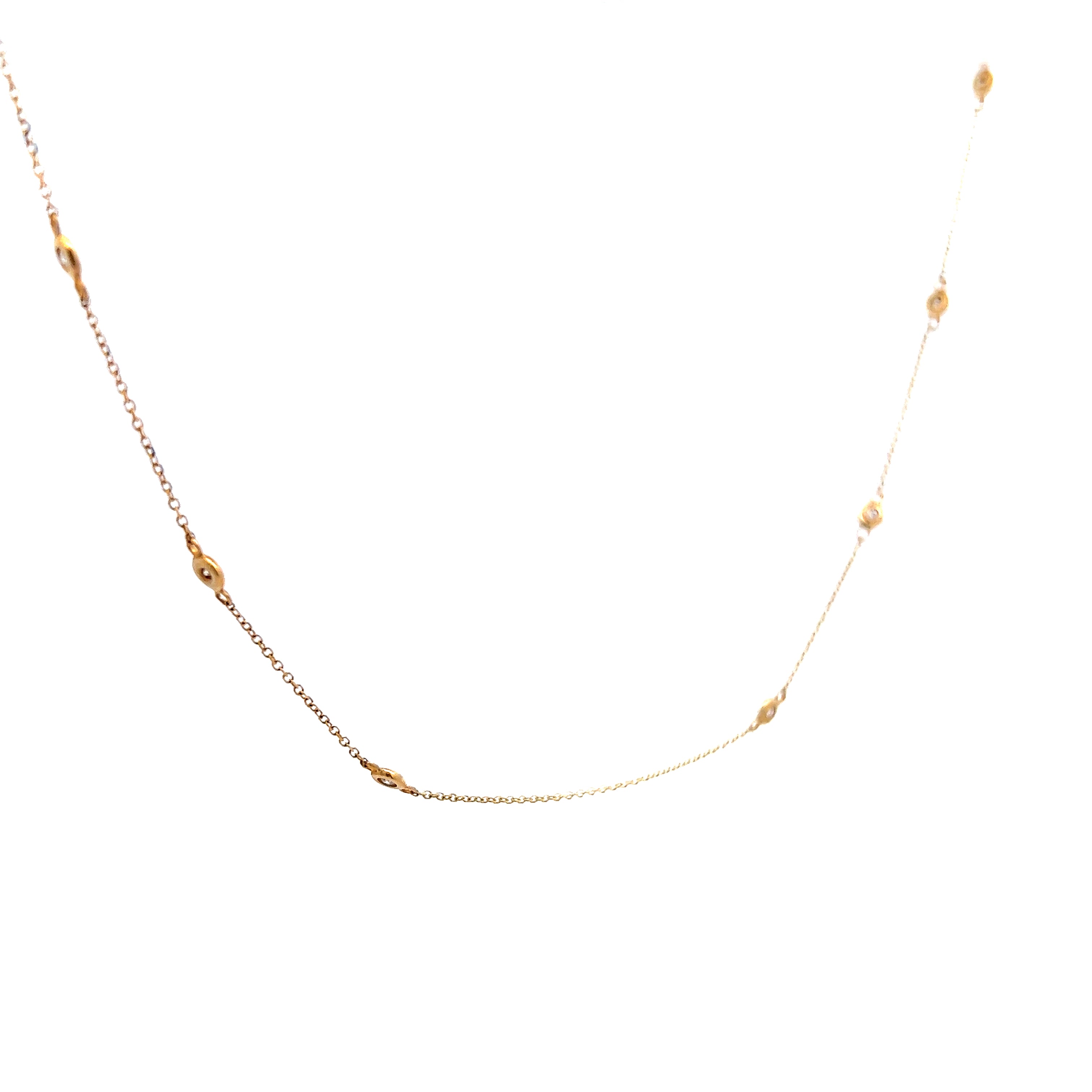 Diamonds by the yard 2024 necklace yellow gold