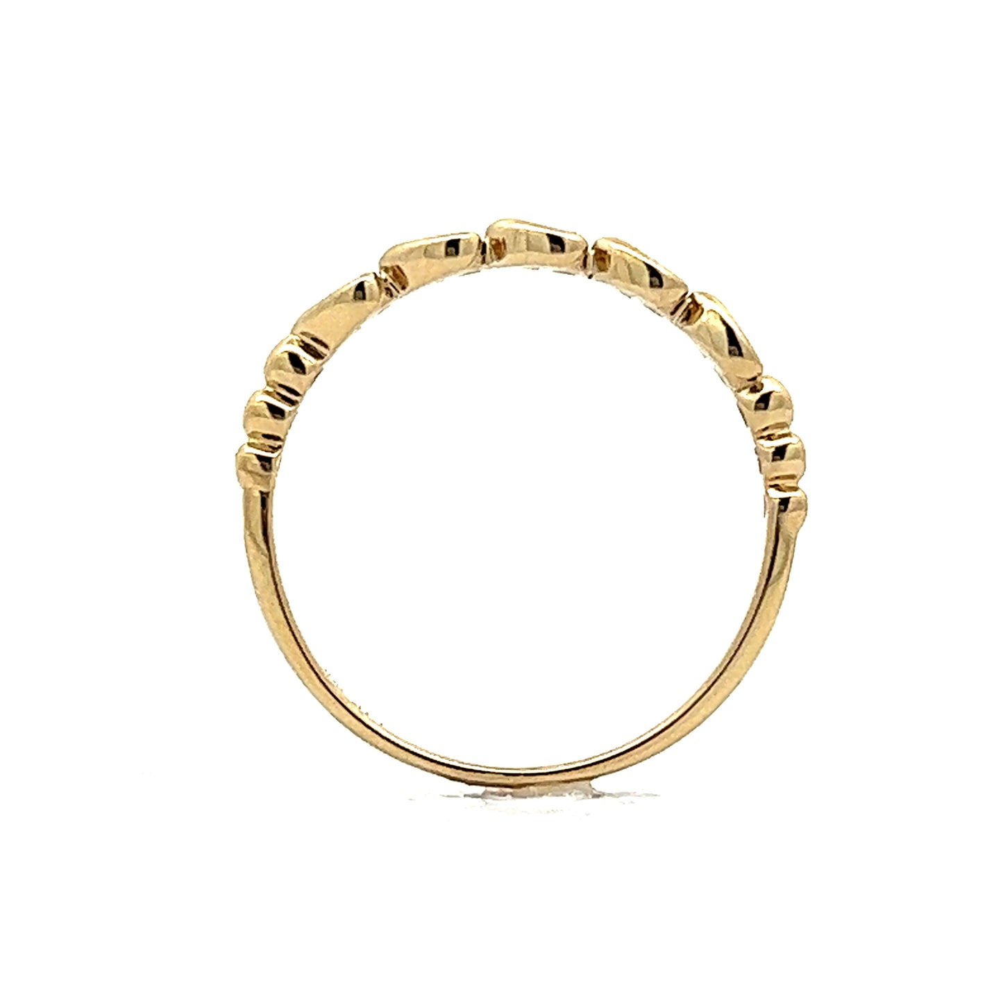 .11 Diamond Wedding Band in 14k Yellow Gold