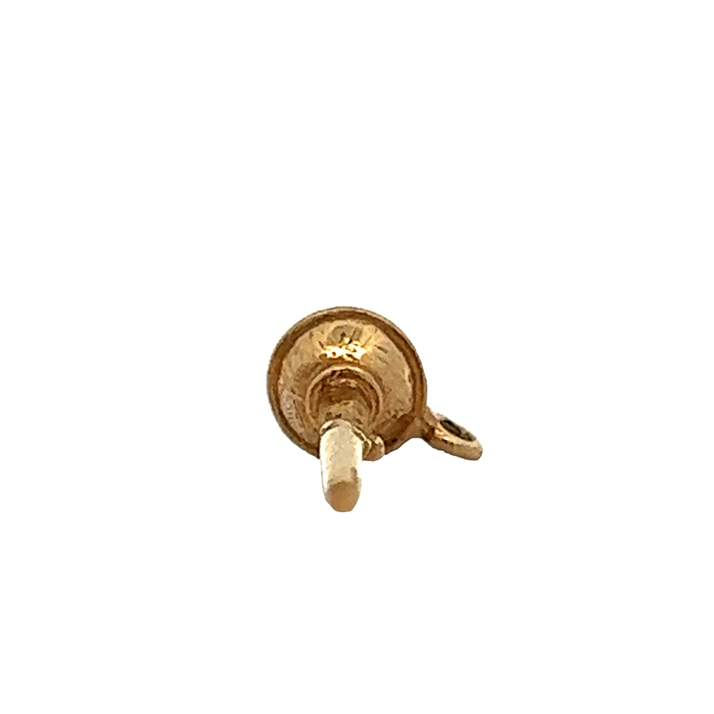 Vintage Microphone Charm in 14k Yellow Gold