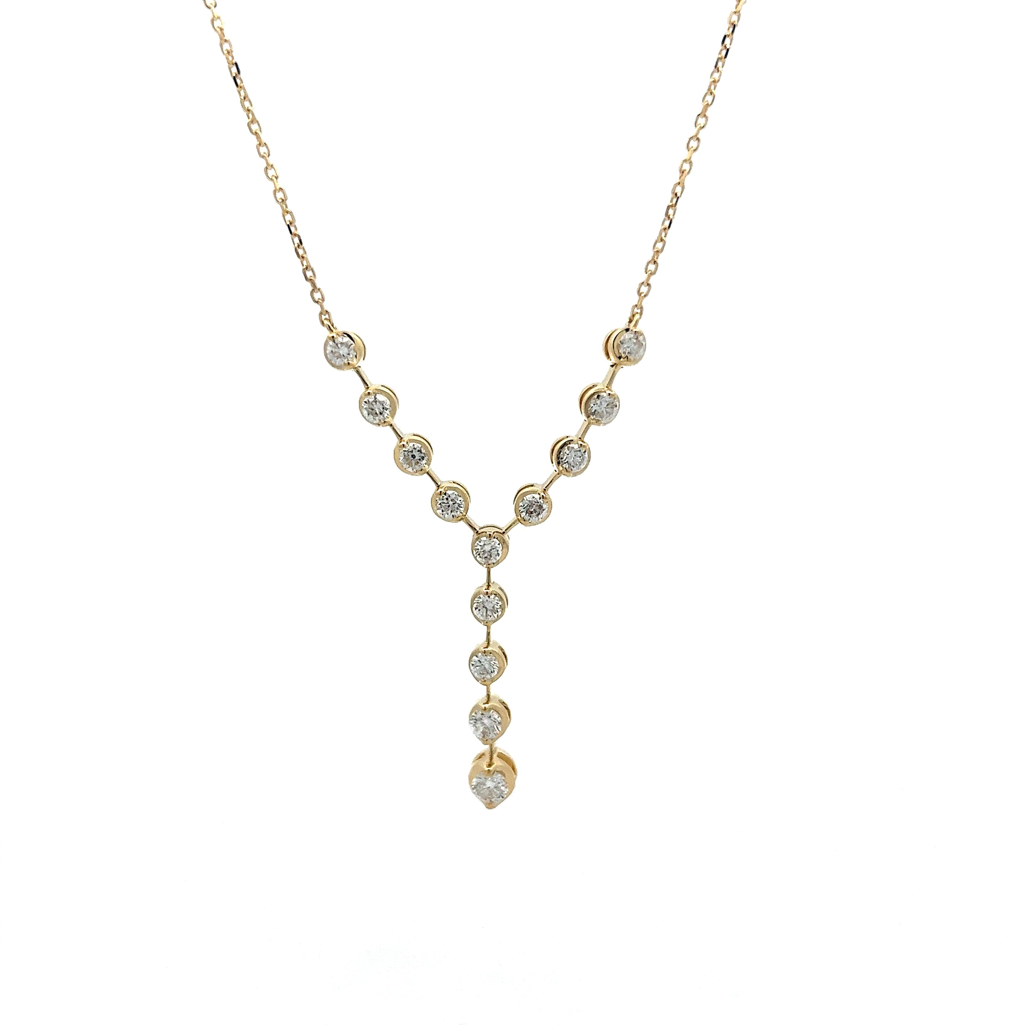 14 karat deals yellow gold necklace