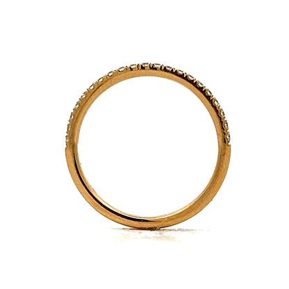 .26 Round Diamond Wedding Band in 14k Yellow Gold