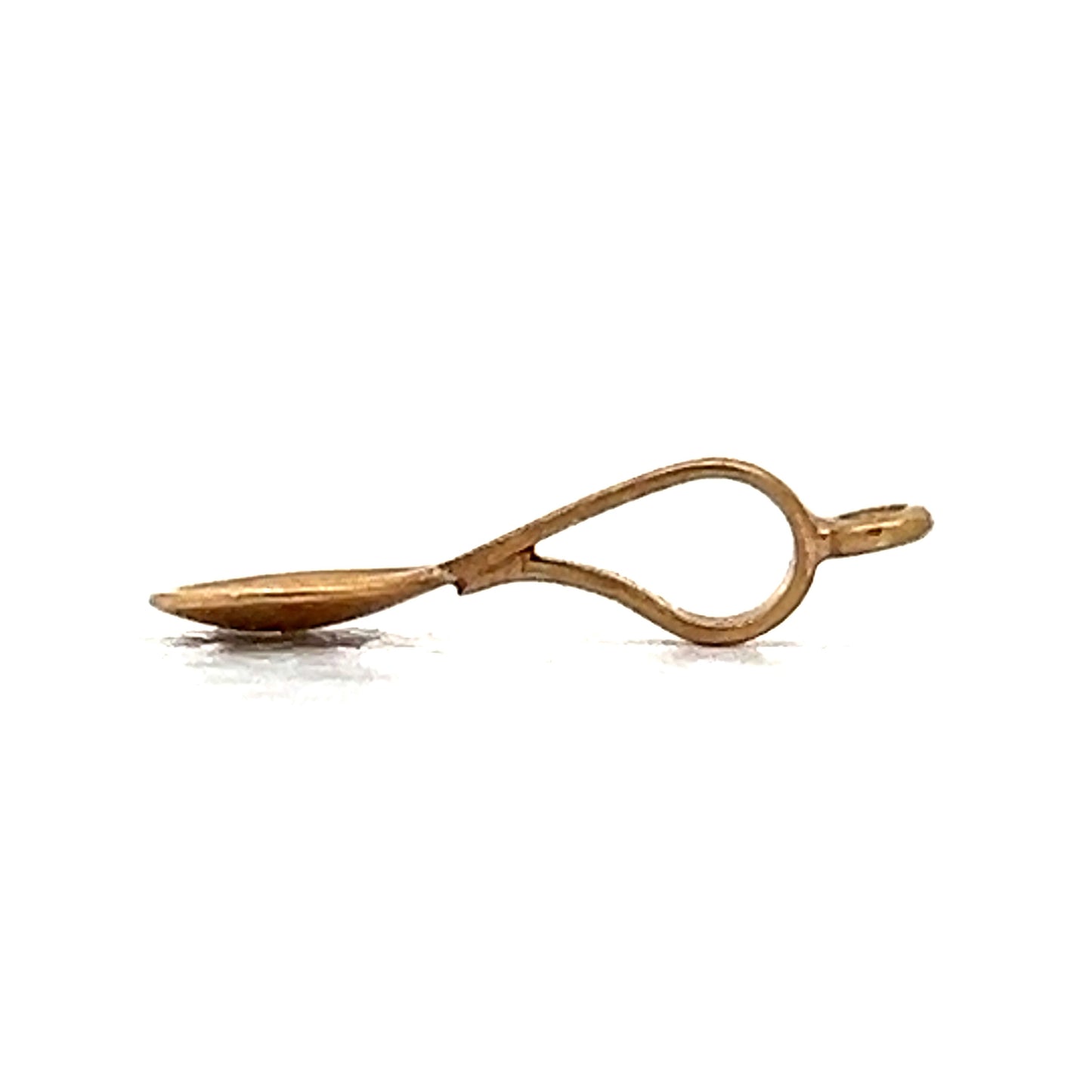 Vintage Mid-Century Spoon Charm in 14k Yellow Gold