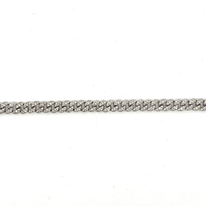 1.27 Diamond White Gold Bracelet in 14k White Gold