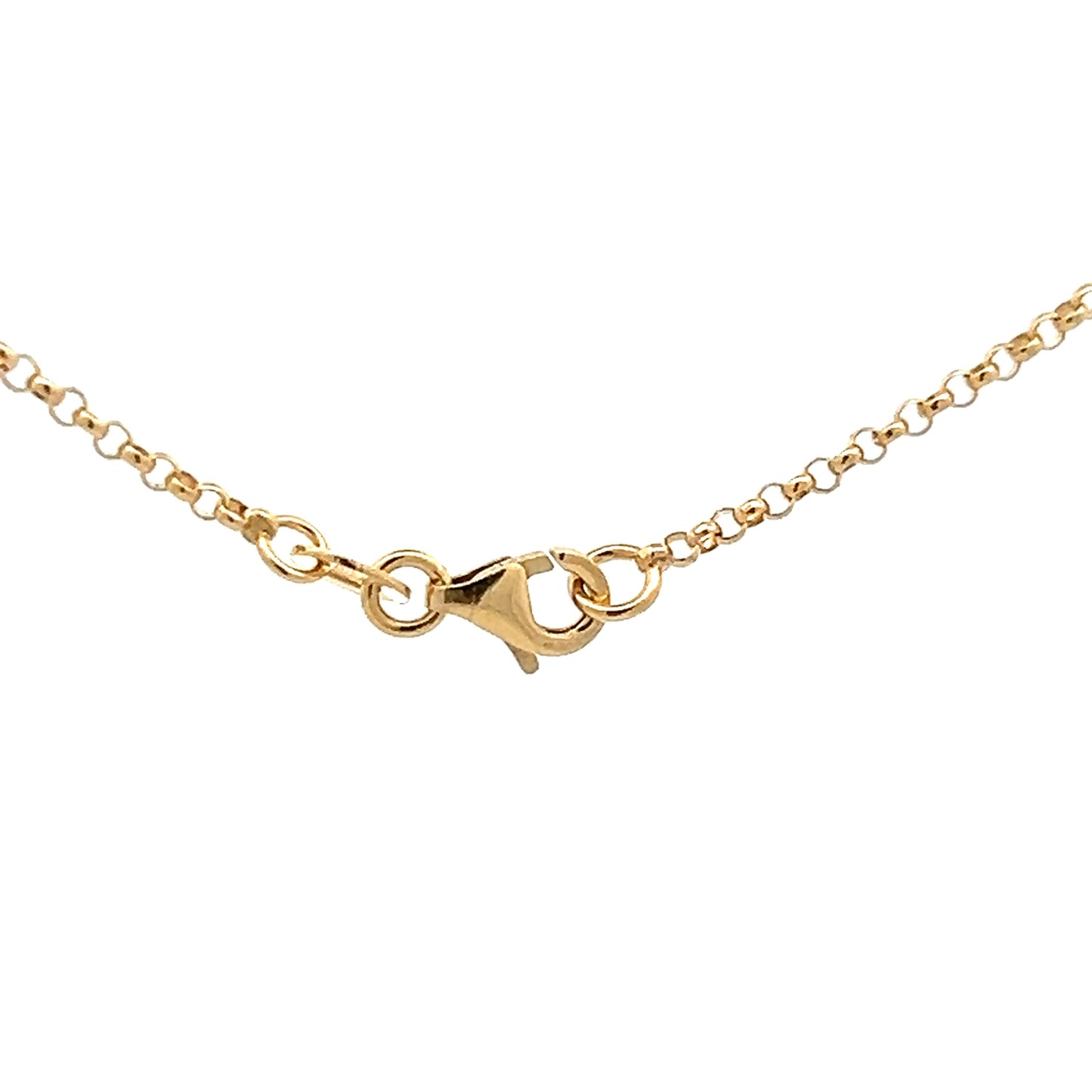 Loop Pendant Necklace in 14k Yellow Gold