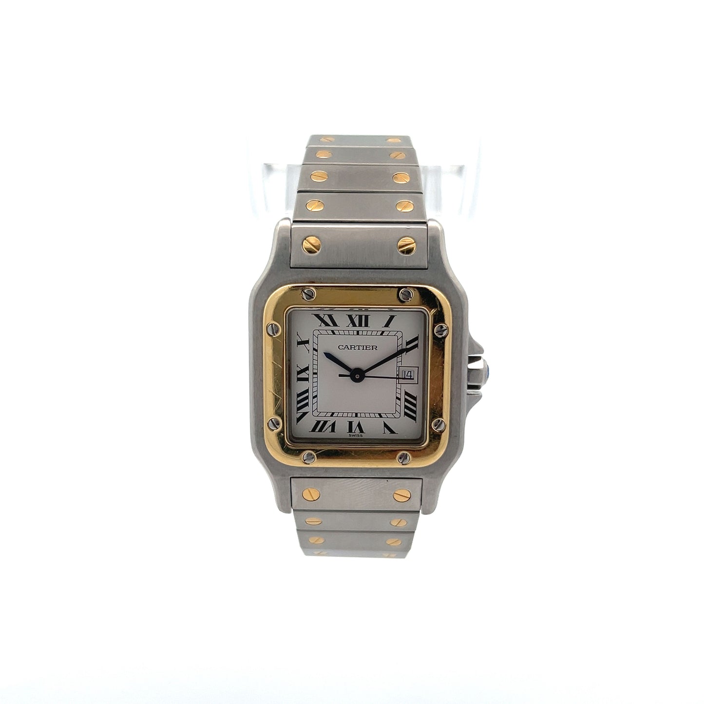 Santos Galbee Santos De Cartier History Cartier Santos Galbee 29mm