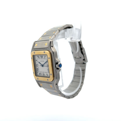 Cartier Santos Galbee 29mm REF 2961 in Stainless Steel and 18k Yellow Gold