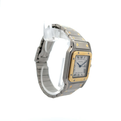 Cartier Santos Galbee 29mm REF 2961 in Stainless Steel and 18k Yellow Gold