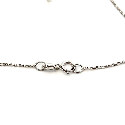 .25 Floating Diamond Bracelet in 18k White Gold