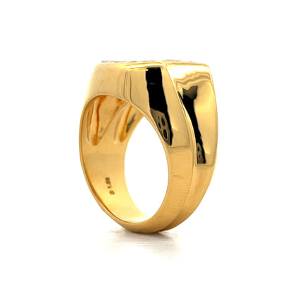 1.58 Marquise Diamond Cocktail Ring in 18k Yellow Gold