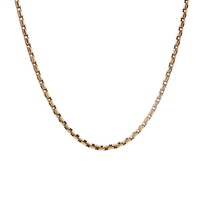 20" Forzentina Link Chain Necklace 14k Yellow Gold