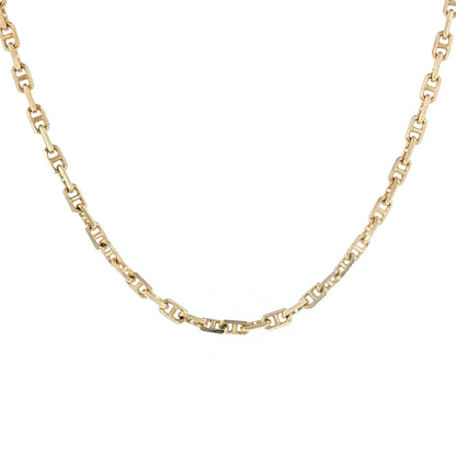 22" Mariner Link Chain Necklace 14k Yellow Gold