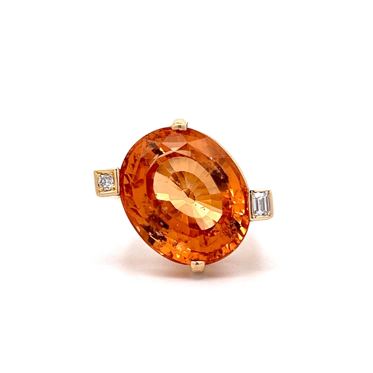 23.45 Spessartite Garnet Cocktail Ring in 18k