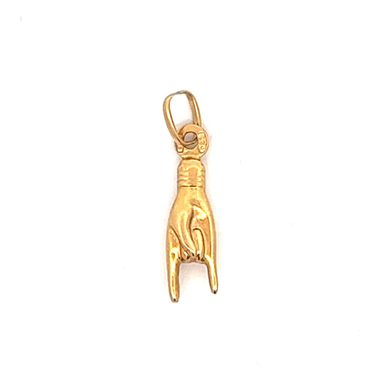 Good Luck Charm in 18k Yellow Gold