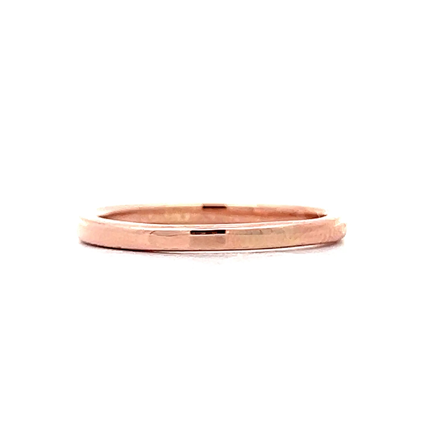 2mm Classic Wedding Band in 14k Rose Gold