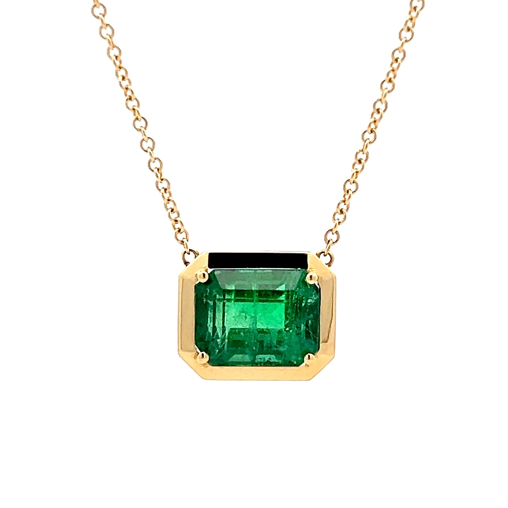 Pendant Emerald Jewellery Gold Zelena Emerald Pendant Shane