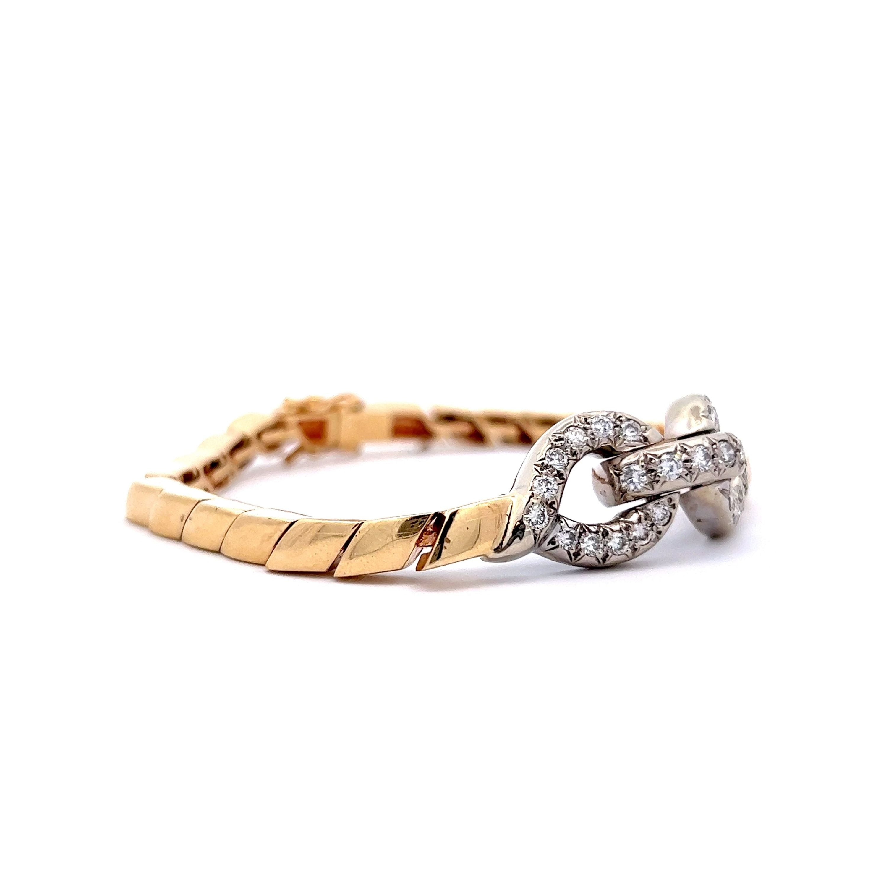 White gold knot bracelet sales