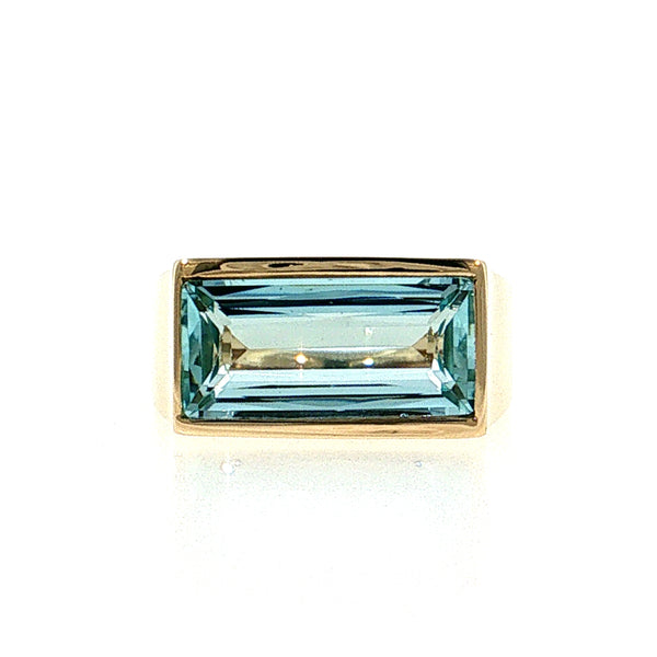 Aquamarine Cocktail Ring