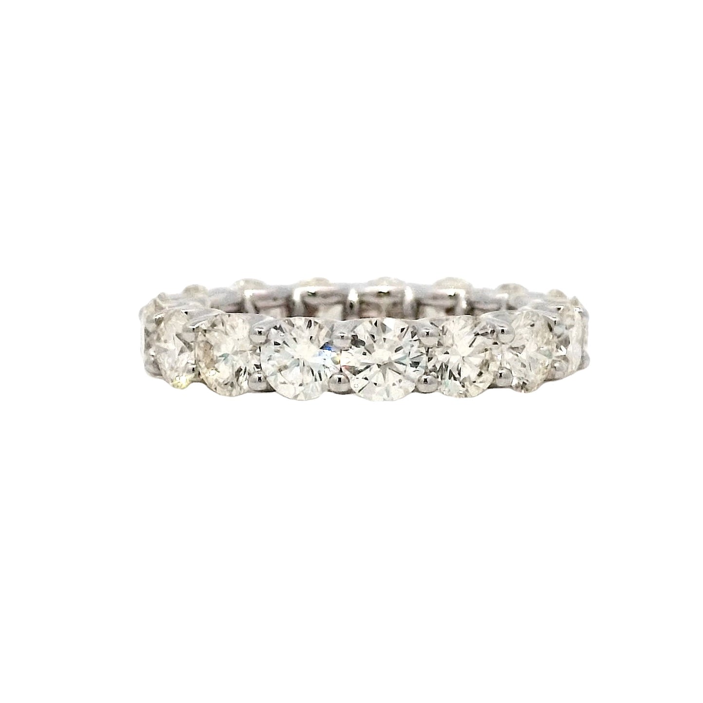 4 Carat Diamond Eternity Band in 18k White Gold