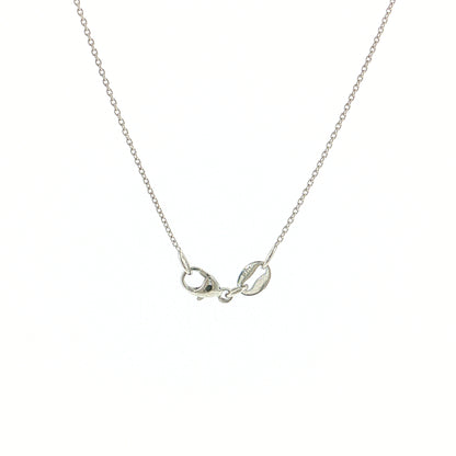.71 Diamond Golf Charm Pendant in Platinum