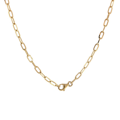 .17 Single Cut Diamond Pendant Necklace 14k
