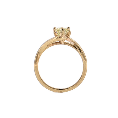 2.00 Marquise Diamond Engagement Ring 14k Yellow Gold