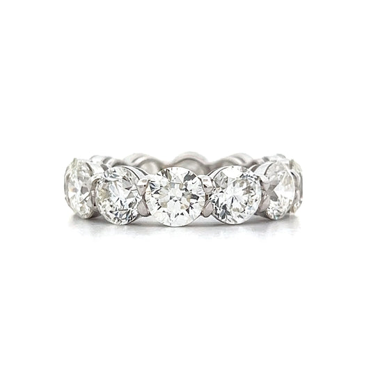 8.40 Diamond Eternity Band in 18k White Gold