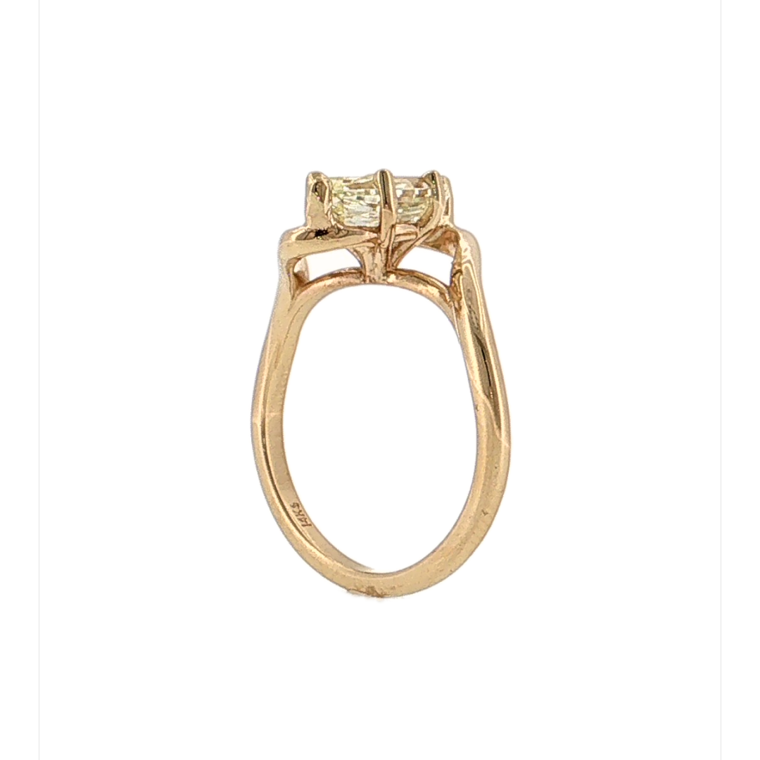 2.00 Marquise Diamond Engagement Ring 14k Yellow Gold