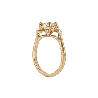2.00 Marquise Diamond Engagement Ring 14k Yellow Gold