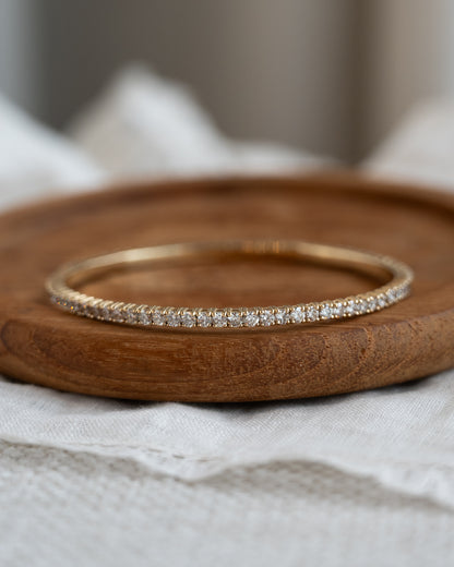 2.20 Diamond Flex Bracelet in 14k Yellow Gold