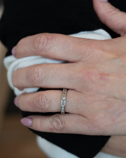 .95 Baguette Diamond Wedding Band in 14k
