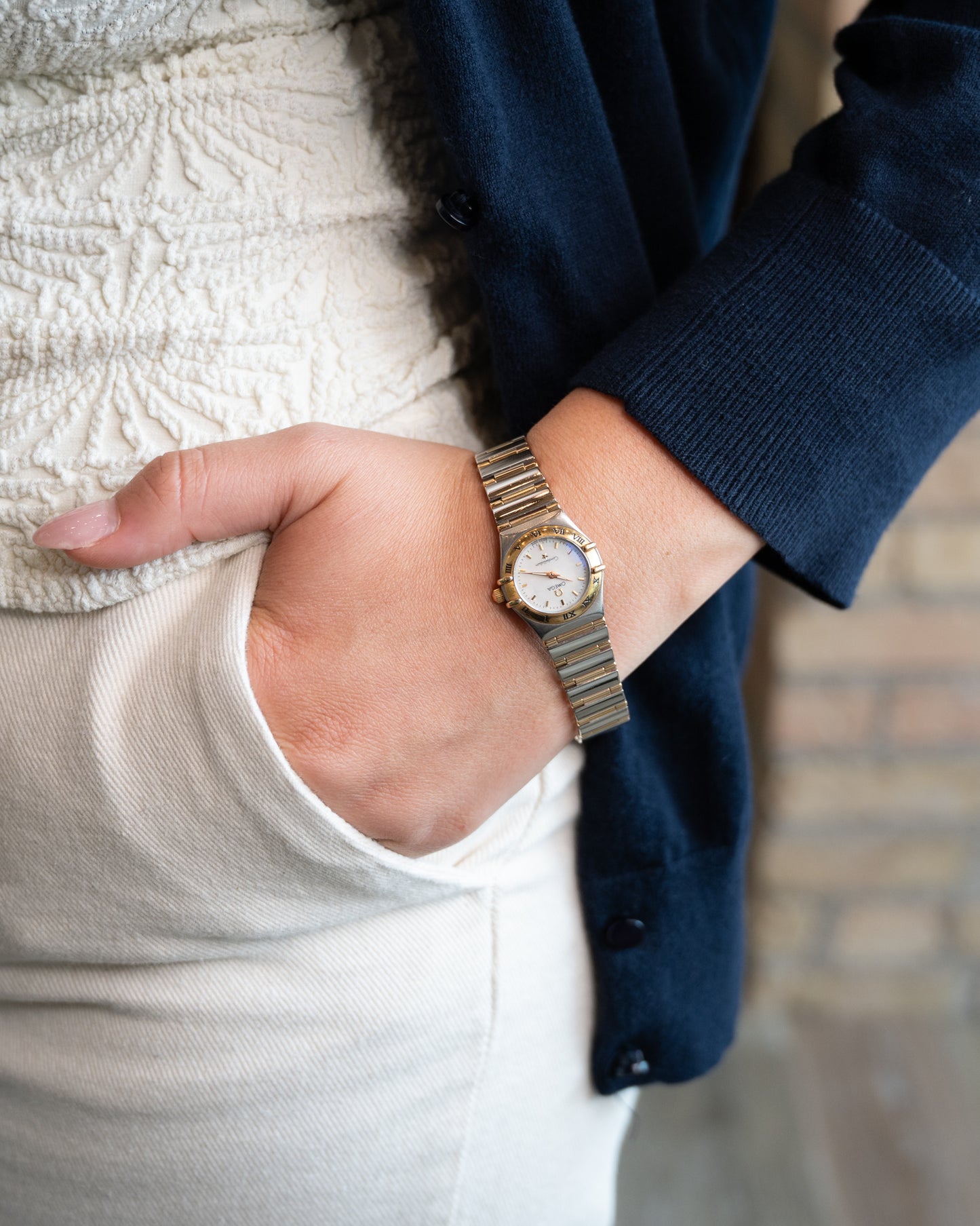 23mm Omega Constellation Ladies Watch Reference 7951203 18k