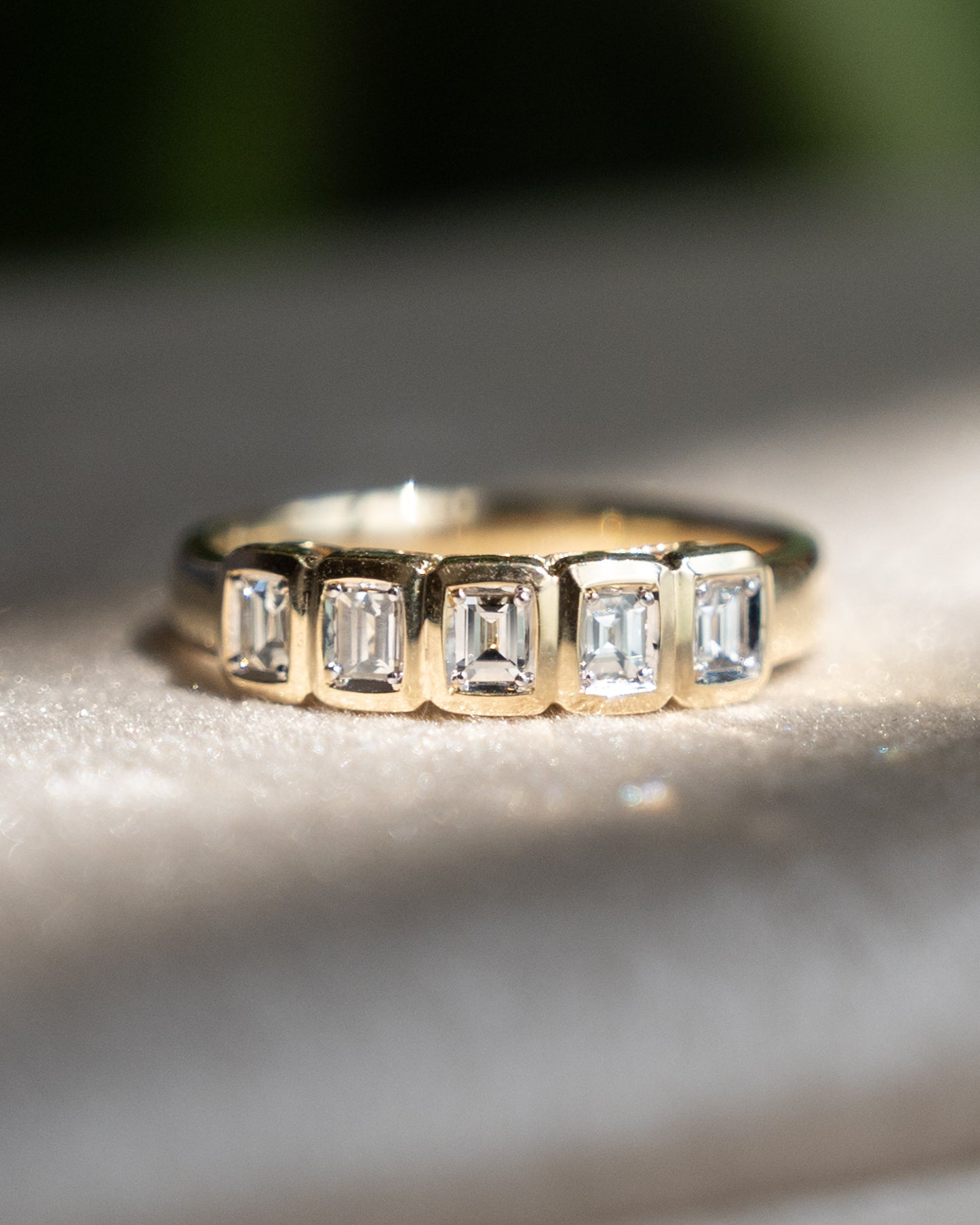 .53 Baguette Diamond Wedding Band in 14k